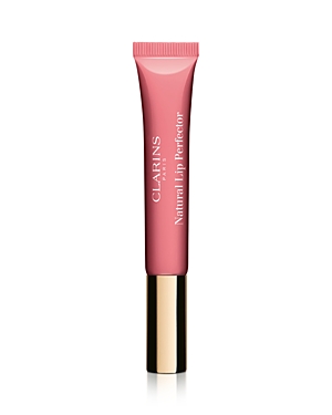 Clarins Natural Lip Perfector Sheer Gloss In 01 Rose Shimmer