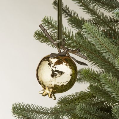 Gold Pomegranate Ornament