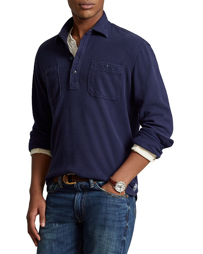 Polo Ralph Lauren - Classic Fit Moleskin Popover Shirt