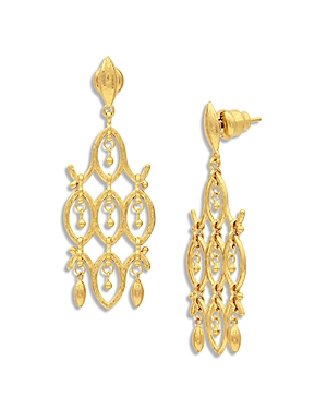 Gurhan 24k/22k Yellow Gold Dew Chandelier Earrings