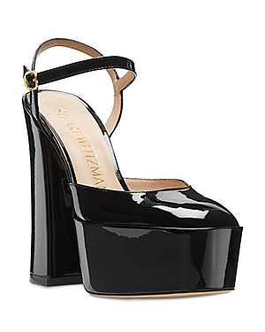STUART WEITZMAN WOMEN'S SKYHIGH HIGH HEEL PLATFORM PUMPS