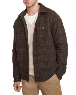 mens sherpa shirt jacket