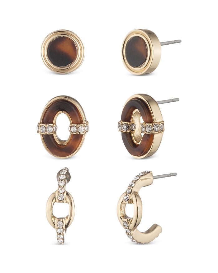 Ralph lauren tortoise discount earrings