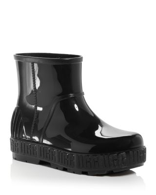 Ugg Drizlita Shearling-lined Rubber Boots In Black | ModeSens