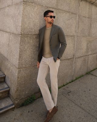 5 Pocket Men's Dress Pants: Slim Fit 