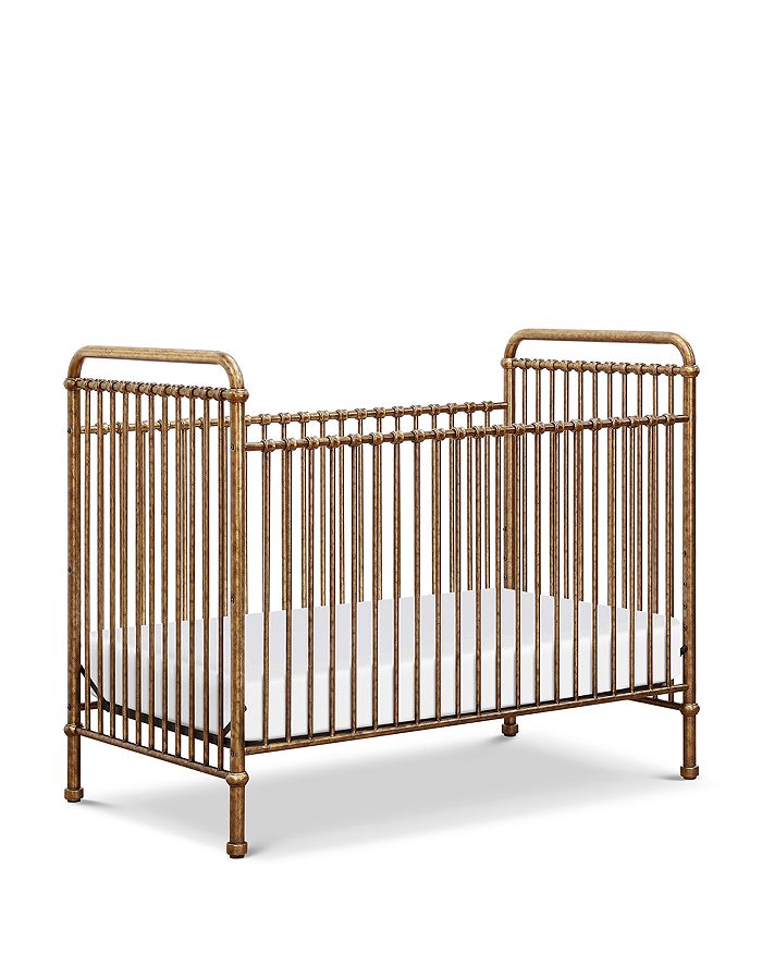 Namesake - Abigail 3-in-1 Convertible Crib in Vintage Gold Tone