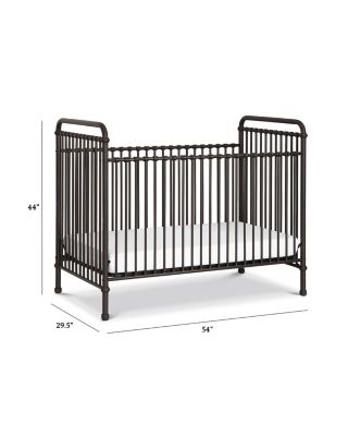Abigail 3-in-1 Convertible Crib in Vintage Gold Tone