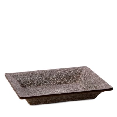 Shagreen Rectangular Vide Poche