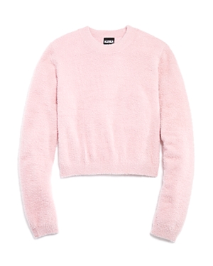 Katiejnyc Girls' Mara Sweater - Big Kid In Baby Pink