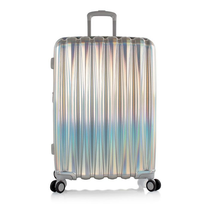 Shop Heys Astro 30 Spinner Suitcase In Silver