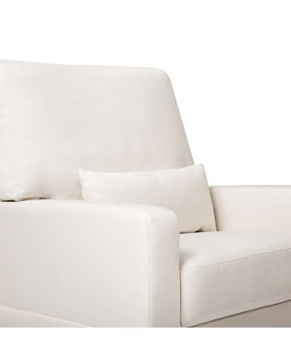 Crawford Pillowback Comfort Swivel Glider in Water Repellent & Stain Resistant Performance Fabric 