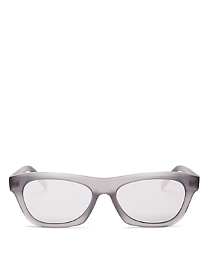Givenchy Square Sunglasses, 55mm In Gray/gray Mirror