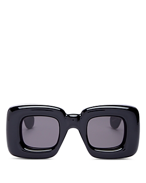 Loewe Square Sunglasses, 41mm In Black/gray