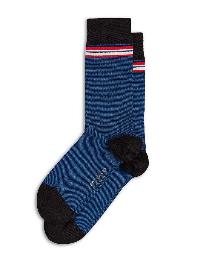 Ted Baker Topstri Fine Stripe Socks | Bloomingdale's