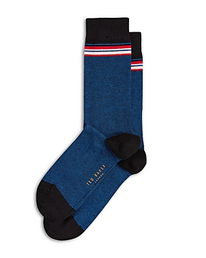 Ted Baker Topstri Fine Stripe Socks
