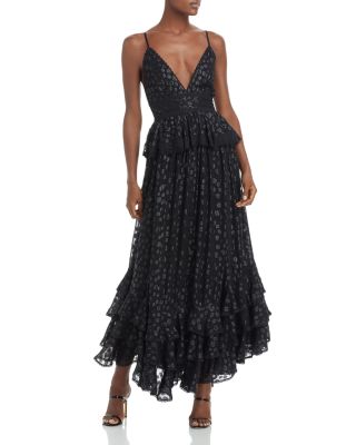 Rococo Sand Sleeveless Plunge Neck Maxi Dress | Bloomingdale's