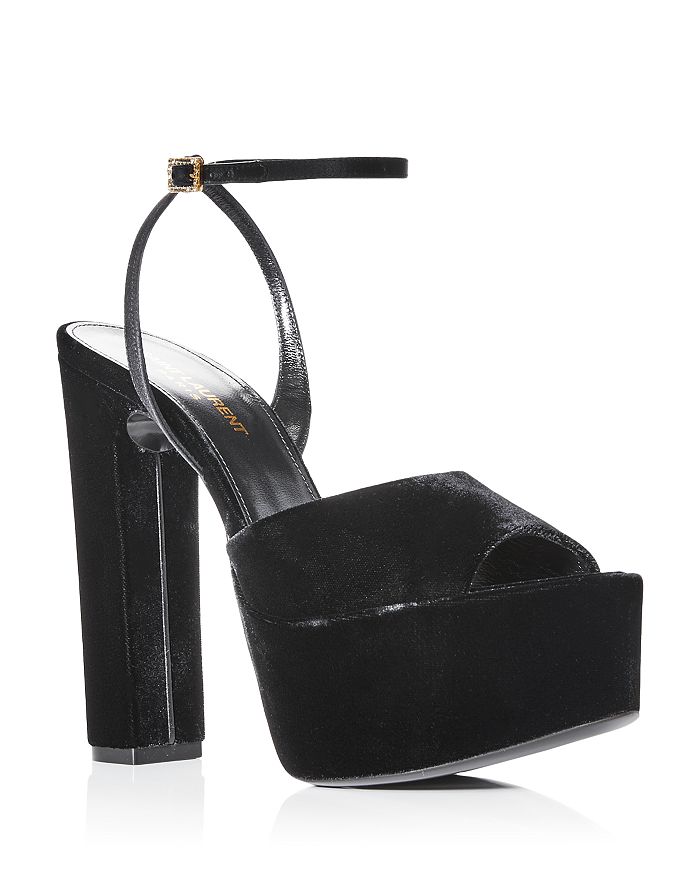 Saint Laurent Women's Jodie High Heel Platform Sandals Bloomingdale's