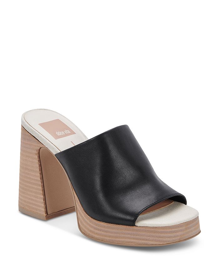 Dolce Vita Women's Lukas High Heel Platform Slide Sandals | Bloomingdale's