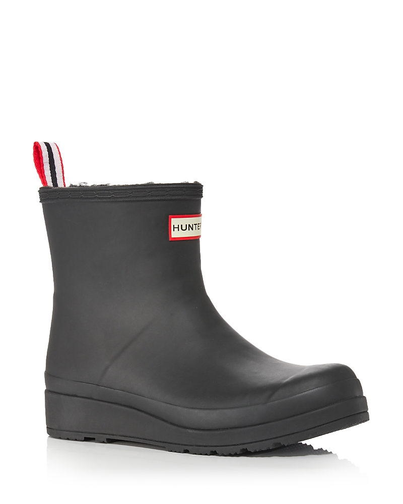 Hunter Women's Insulated Rain Booties In Black