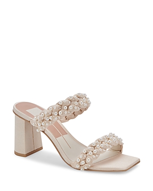 Dolce Vita Women's Paily Pearl High Heel City Sandals