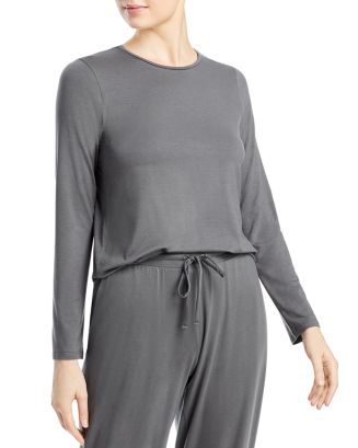EILEEN FISHER Womens Black Stretch Long Sleeve Point Collar Short Tunic Dress