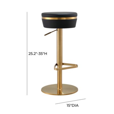 Astro Performance Faux Leather Adjustable Stool