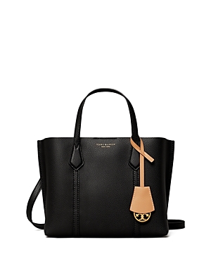 Tory Burch Perry Small Tote In Black