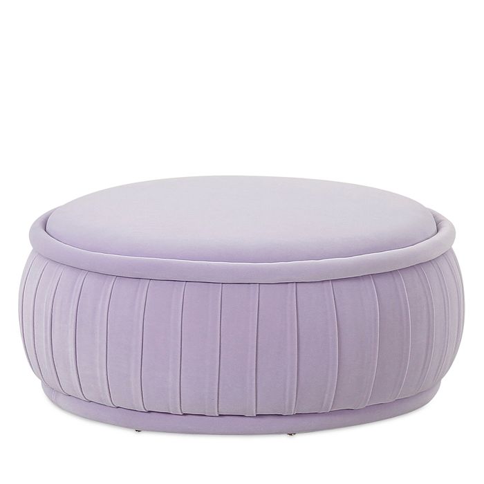 TOV Furniture Rylee Velvet Ottoman Bloomingdale's