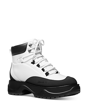 UPC 196238123755 product image for Michael Michael Kors Women's Dupree Lace Up Hiker Boots | upcitemdb.com