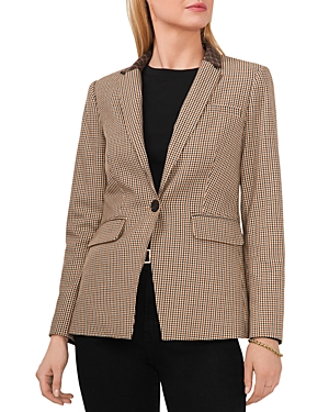 Vince Camuto One Button Turned Collar Blazer