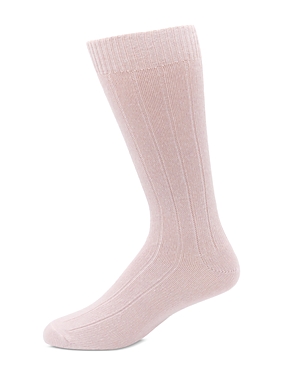 The Men's Store at Bloomingdale's Pink Ribbed Cashmere Socks