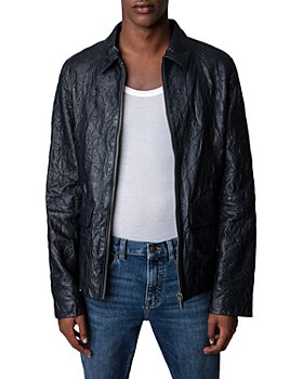 Zadig & Voltaire - Lawrence Crinkle Leather Jacket