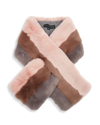 bloomingdales fur scarf