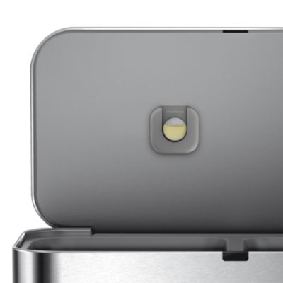 58 Liter Sensor Recycling Trash Can with Liner Pocket