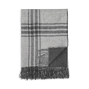 Shop Matouk Diego Throw In Charcoal