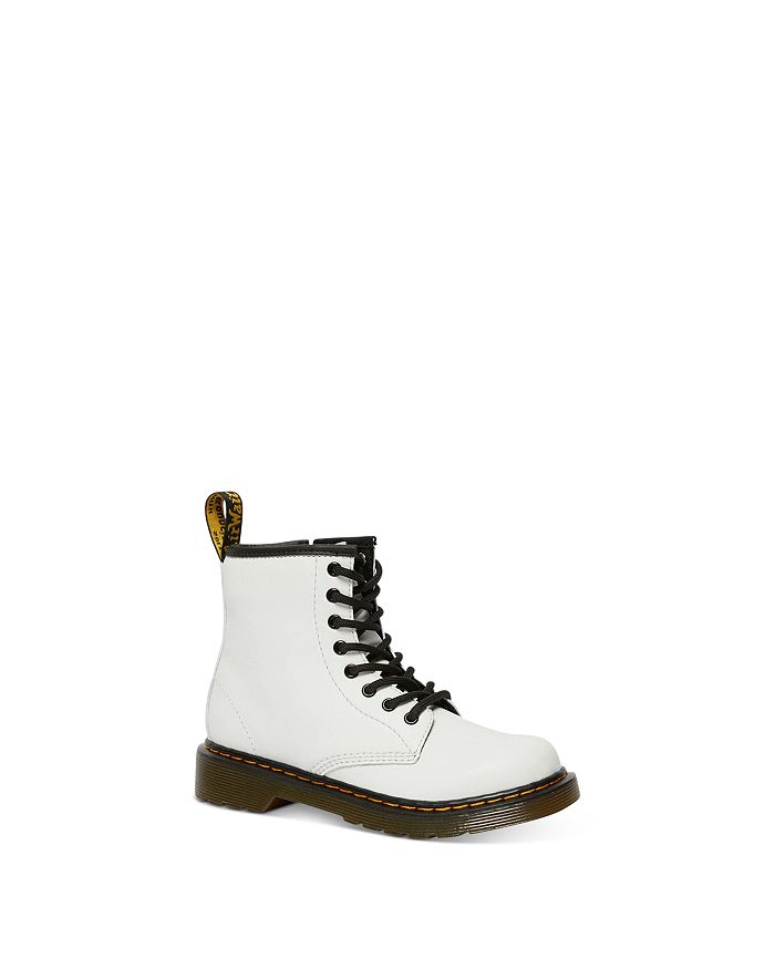 Dr. Martens Unisex Leather Lace Up Boots Toddler Little Kid