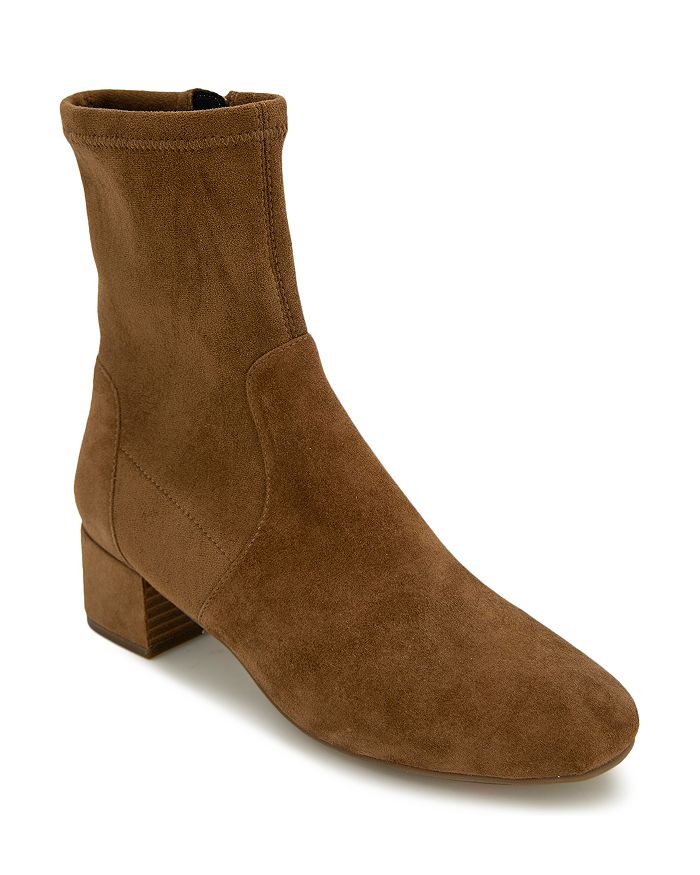 Toffee suede best sale women's ella booties