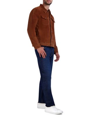 Suede Trucker Jacket