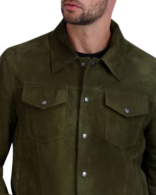 Suede Trucker Jacket