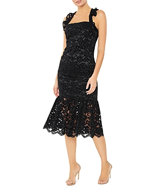 Shop Likely Hara Lace Dress In Black