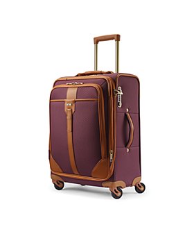 Hartmann Soft Sided Suitcase: "The Luxe Collection" WITH garment  bag/keys/pouch