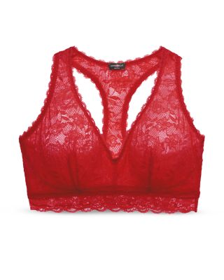 Never Say Never Curvy Racerback Bralette