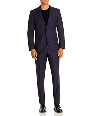Boss H-Huge Tonal Check Slim Fit Suit