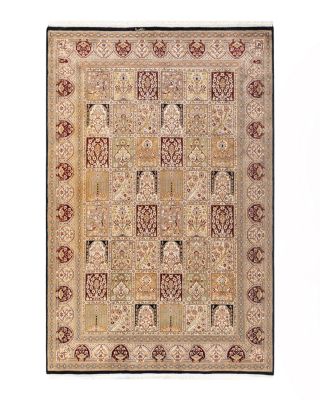 Transitional M1688 Area Rug, 6'1" x 9'3"