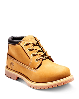 Timberland Women's Nellie Waterproof Chukka Boots In Wheat Nubuck