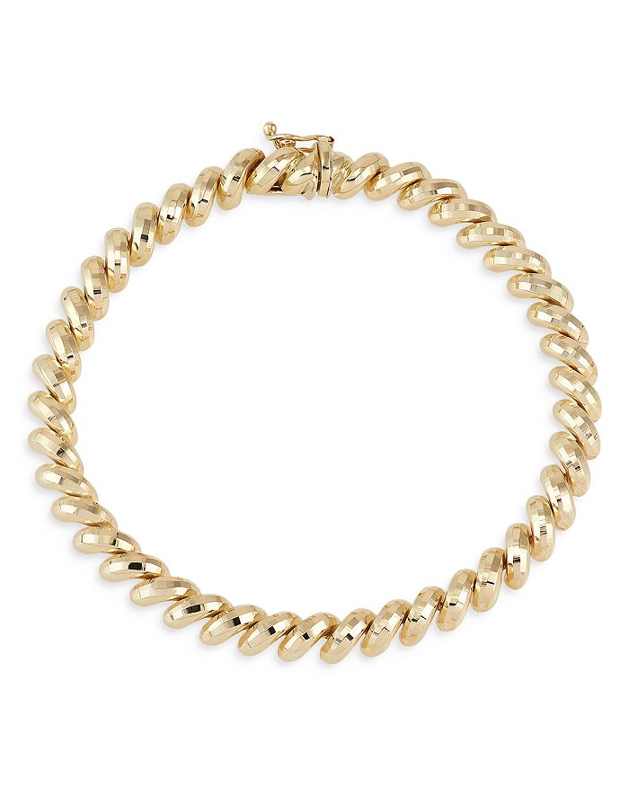 Bloomingdale's - 14K Yellow Gold San Marco Chain Bracelet - 100% Exclusive