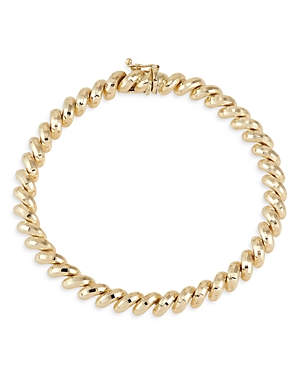 Bloomingdale's 14K Yellow Gold San Marco Chain Bracelet - 100% Exclusive