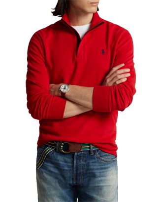 Polo Ralph Lauren Luxury Jersey Quarter-Zip Pullover Bloomingdale's