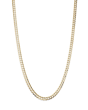 Men's Comfort Curb Link Chain Necklace in 14K Yellow Gold, 24 - 100% Exclusive