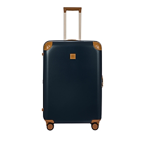 Bric's Amalfi 30 Spinner Suitcase In Blue/tan